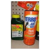 Ortho, terro, Spectracide,D-Con.