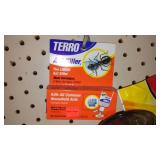 Ortho, terro, Spectracide,D-Con.