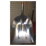 Aluminum Grain and Plastic Shovel.