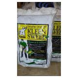 Kleen Sweep (2) and Absorbant.