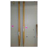 Shovel handle replacements (4).