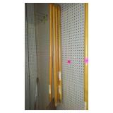 Shovel handle replacements (4).