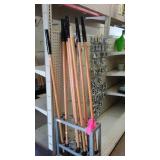 Extension poles, reflective markers, Decals.