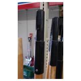 Extension poles, reflective markers, Decals.