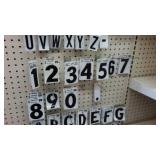 Extension poles, reflective markers, Decals.