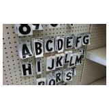 Extension poles, reflective markers, Decals.