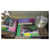 Gardening Lot Pots, Food, Hooks and more.