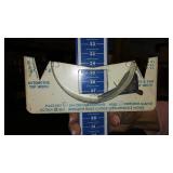 Vintage Metal Automotive Belt Measuring Gauge.