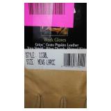 Wells Lamont Pigskin leather gloves (2) Large.