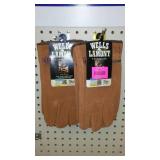 Wells Lamont Cowhide Leather Gloves (2) Large.