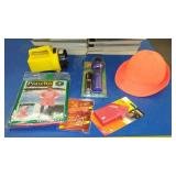 All Weather Poncho, Flashlights, Hand warmers and More.