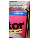 Smoke Alarms (2) Emergency Flasher and Eveready.