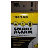 Smoke Alarms (2) Emergency Flasher and Eveready.