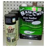 Camp Dry (3) and Rain Check.