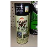 Camp Dry (3) and Rain Check.