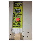 Geese Lawn Ornaments (3), Weights and Trap Tags.