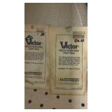 Geese Lawn Ornaments (3), Weights and Trap Tags.