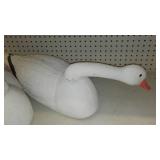 Geese Lawn Ornaments (3), Weights and Trap Tags.