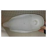 Geese Lawn Ornaments (3), Weights and Trap Tags.