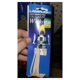 Oil Lamp Wicks and Chimney.