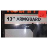 Safety Zip-up Hoodie (lrg), Arm Guard, Multi-tool.