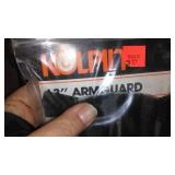 Camo Zip-up Hoodie (M), Arm Guard, Multi-tool.