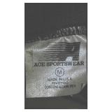 Camo Zip-up Hoodie (M), Arm Guard, Multi-tool.