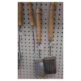 BBQ Utensils (5) and Fire Starter.