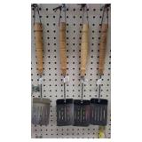 BBQ Utensils (5) and Fire Starter.