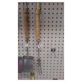 BBQ Utensils (5) and Fire Starter.