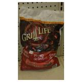 Grill Lava Rocks and Utinsils.