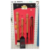 BBQ Utensil Set and Fire Starter.