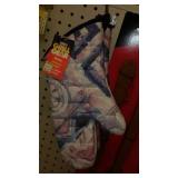 BBQ Utensil Set, Mitts and Lighter.