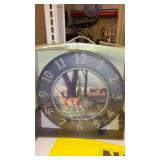 No Hunting Signs (10) and Wildlife Clock.