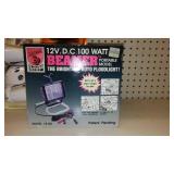 Floodlight Double(2) and Single Wall Light.