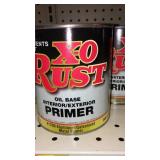 Paint Cans Qt. (6) X-O Rust, Primers.
