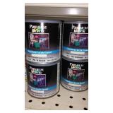 Paint Cans (7), Qt. (2) X-O Rust, Almond.