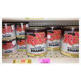 Paint Cans (4), Qt. (3) X-O Rust, Pebble Beige.