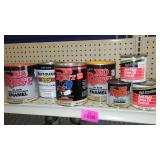 Interior Exterior Enamel (4) Qts. And more.