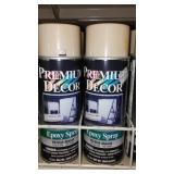 Spray Paint Cans (12), Premium Décor, Almond.