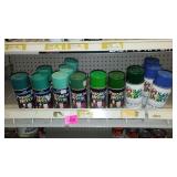 Spray Paint cans (13) Premium Décor, GREENS.