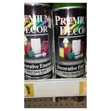 Spray Paint cans (13) Premium Décor, GREENS.