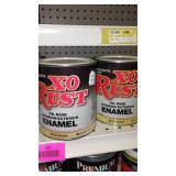 Paint Cans Qt. (6) Assorted Brands, Almond.