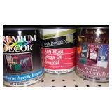 Tint Base and Stains, (20 qts.) and (5 gals.). Assorted Brands.