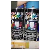 Spray Paint (10) Premium Décor, Painters Touch, Blues.