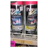 Spray Paint (11) Premium Décor, Fluorescents.