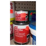 Wood Coating (2 gals.) wood Filler, Putty and More.