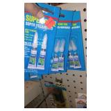 Glue Assortment. Super Glue, Rubber Sealant, Wood.  See Pics.