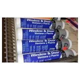 Caulking Assortment (9) and Gun. Dap, GE.