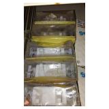 Eagle Double (5) Single Lighted switches (2), White.